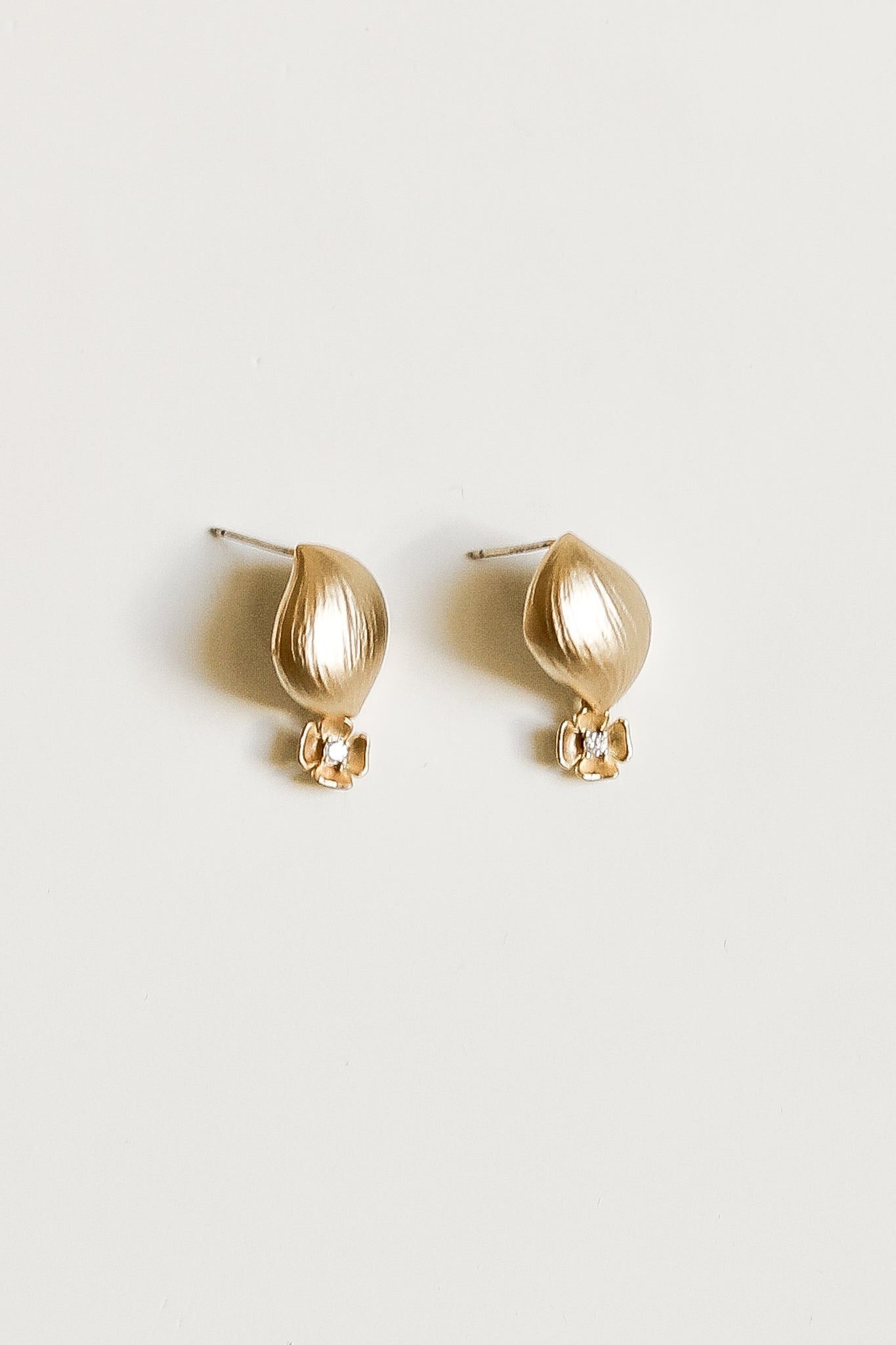 Floral Orb Drop Earrings