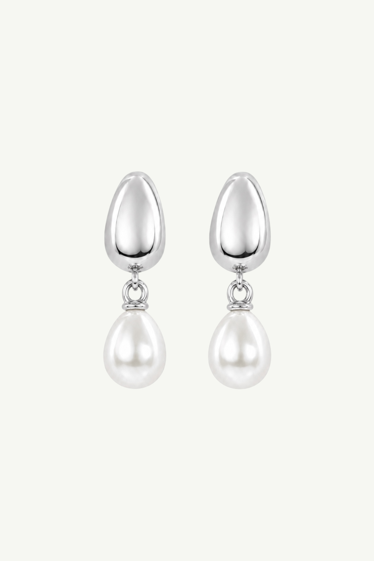 Orb Pearl Drop Earrings