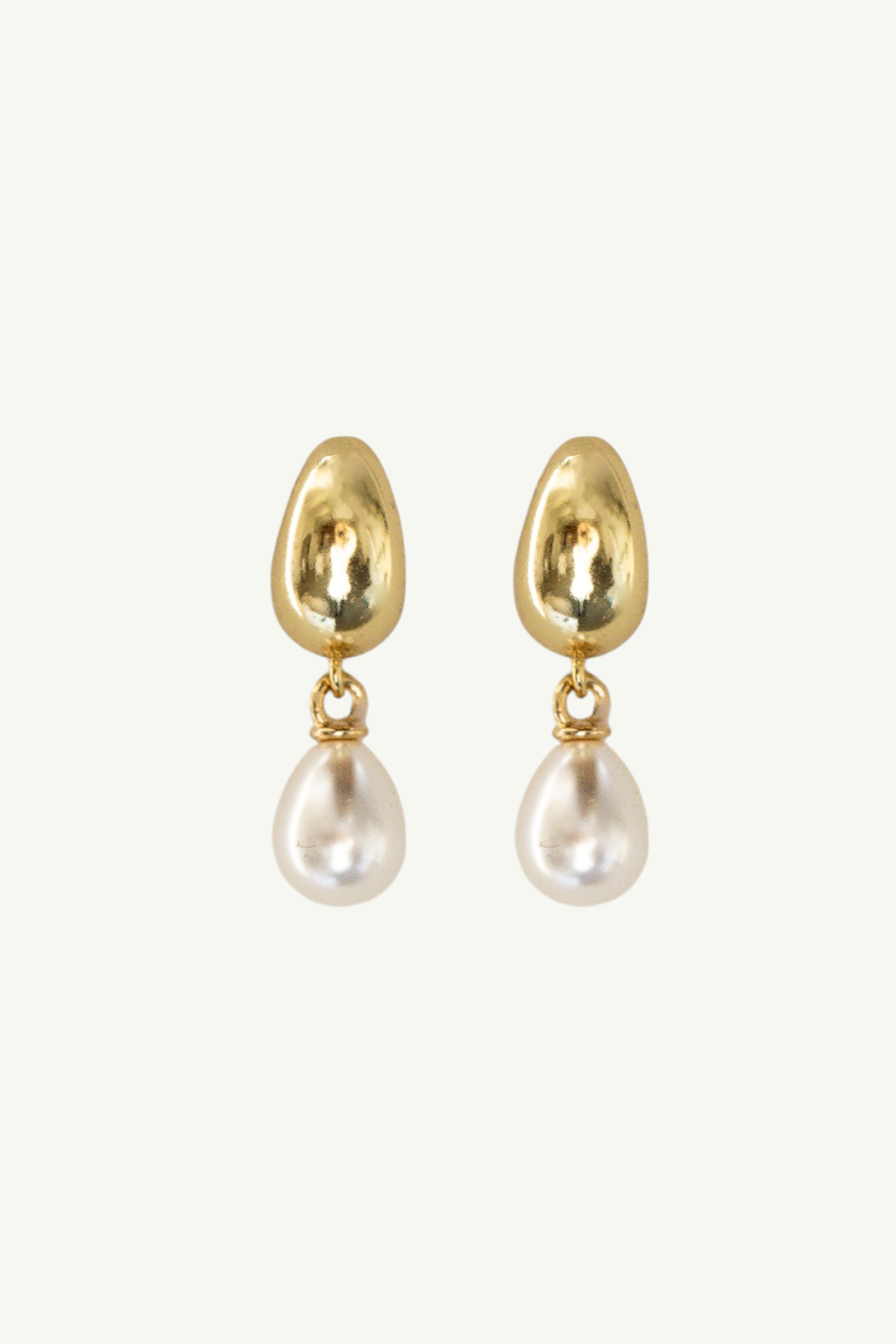 Orb Pearl Drop Earrings