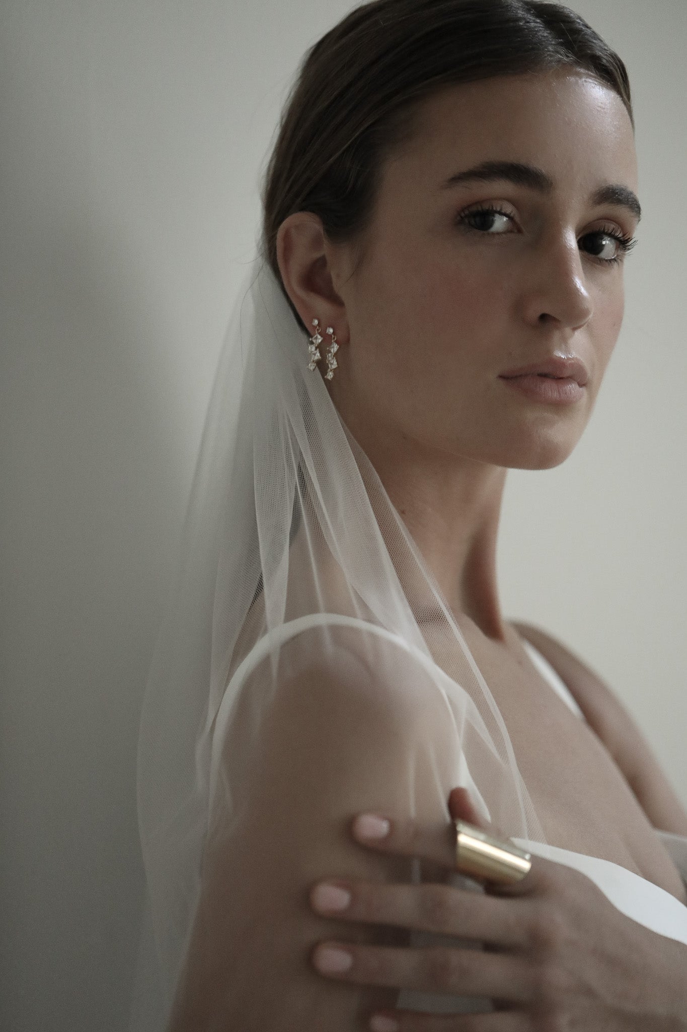 Celestial Crystal Drop Earrings