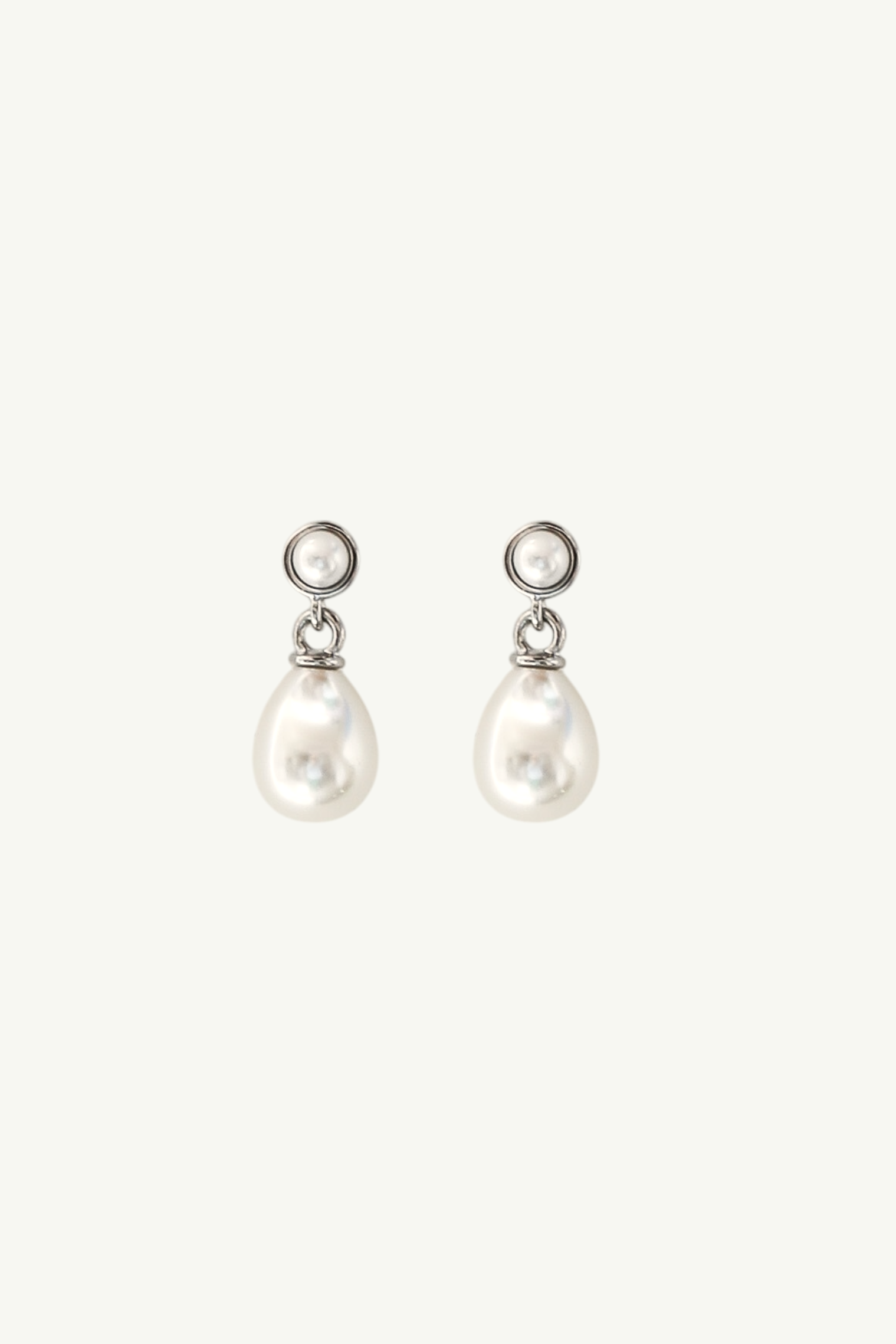 Pearl Micro Drop Earrings