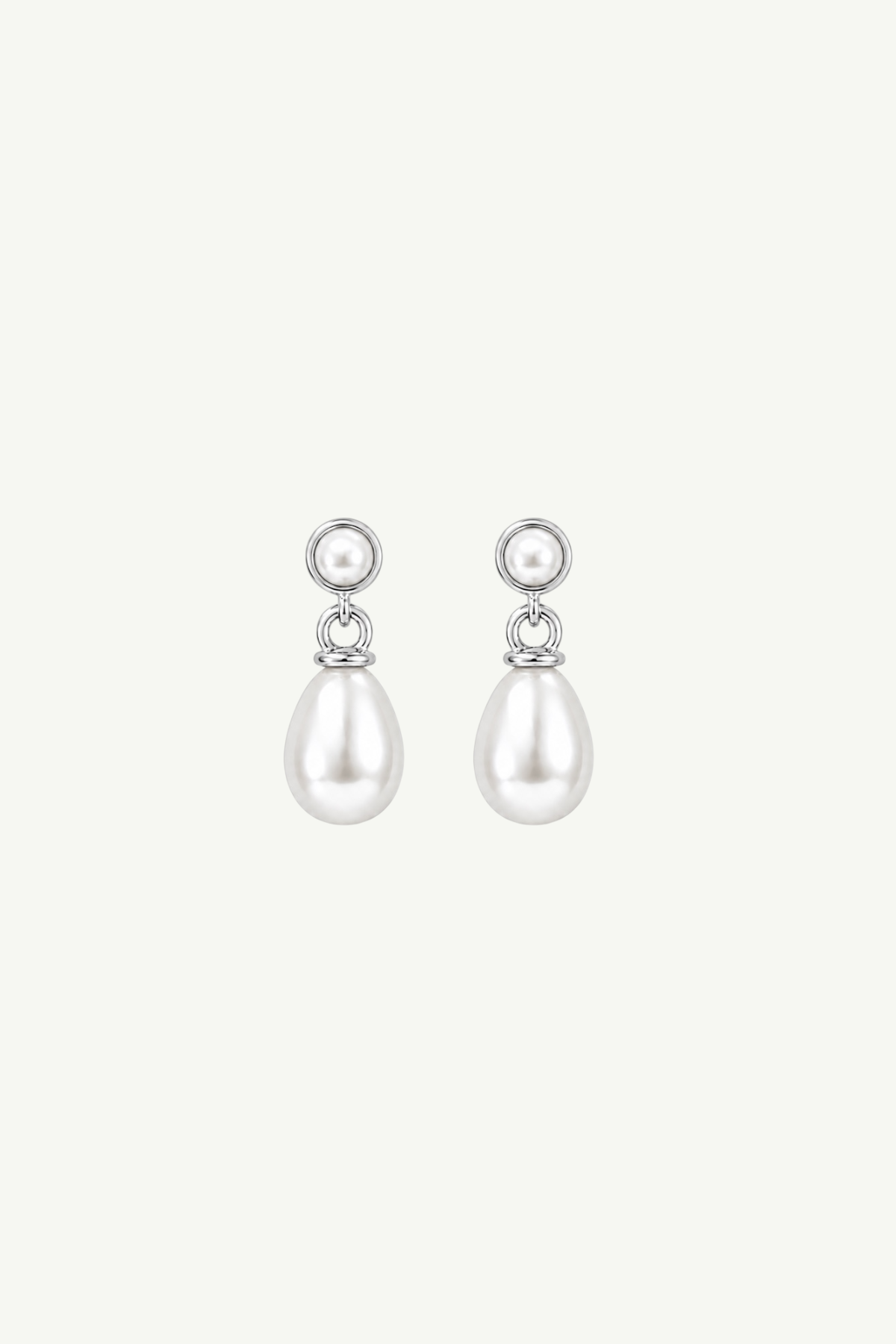 Pearl Micro Drop Earrings