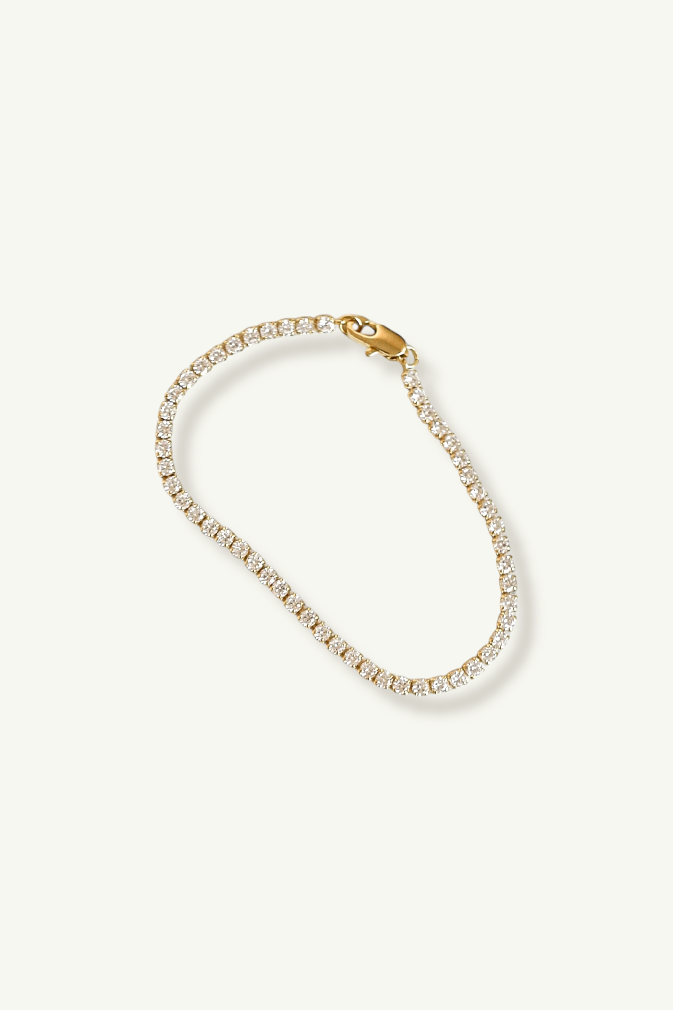 Dainty Crystal Tennis Bracelet