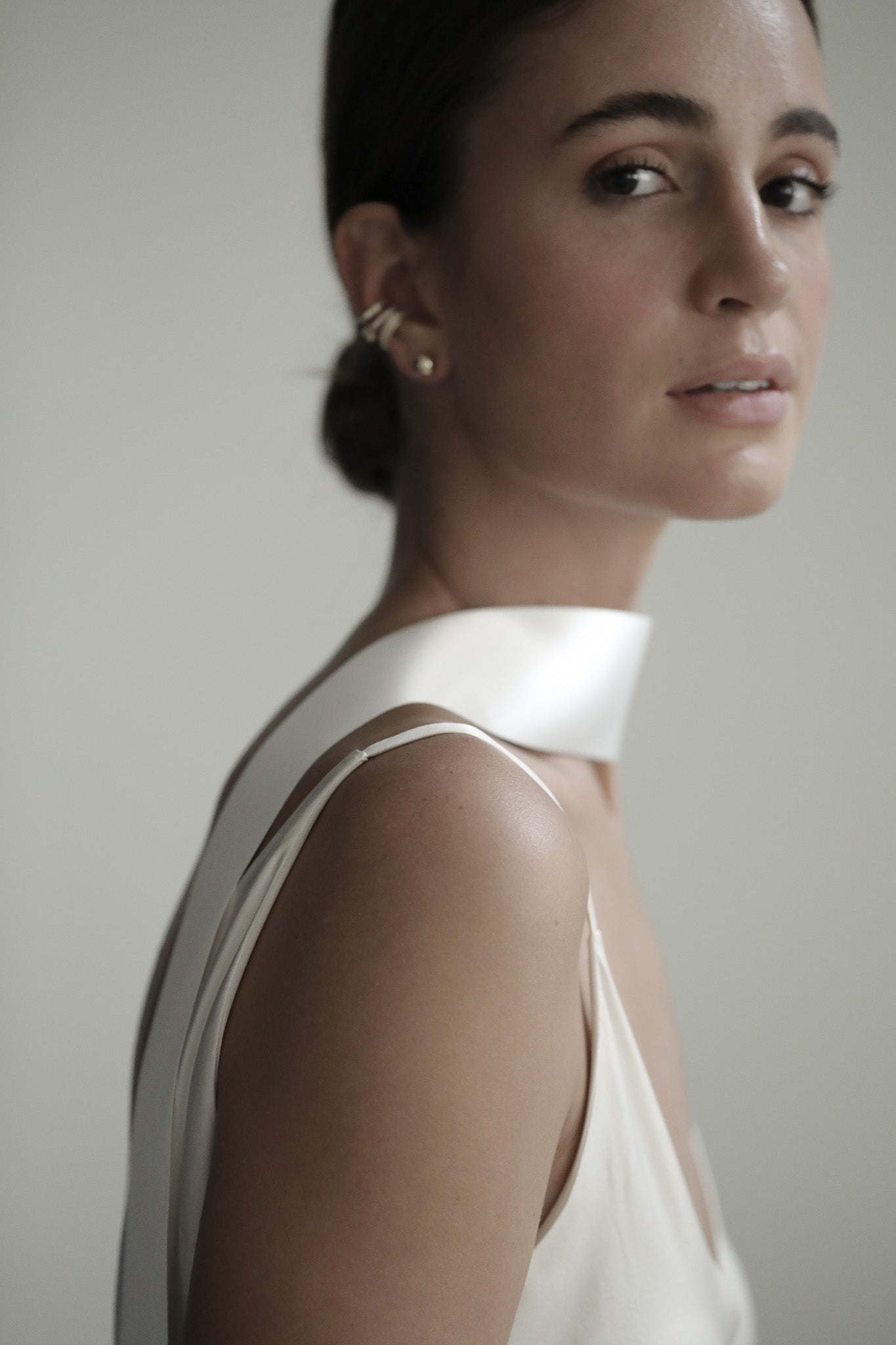 Pave Crystal Ear Cuff Trio Set