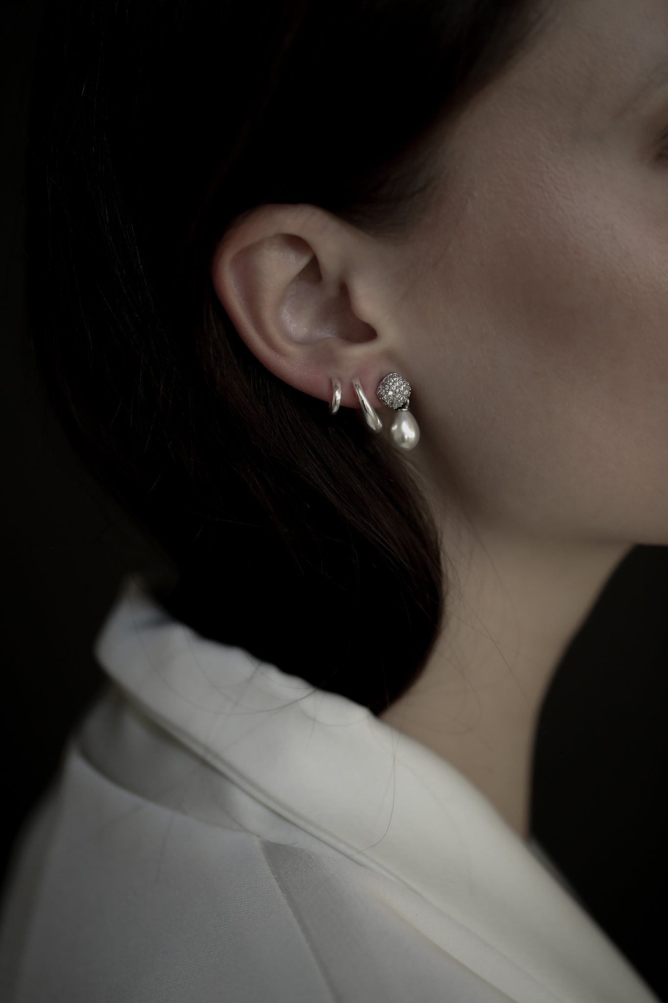 Pavé-Mini-Perlentropfen