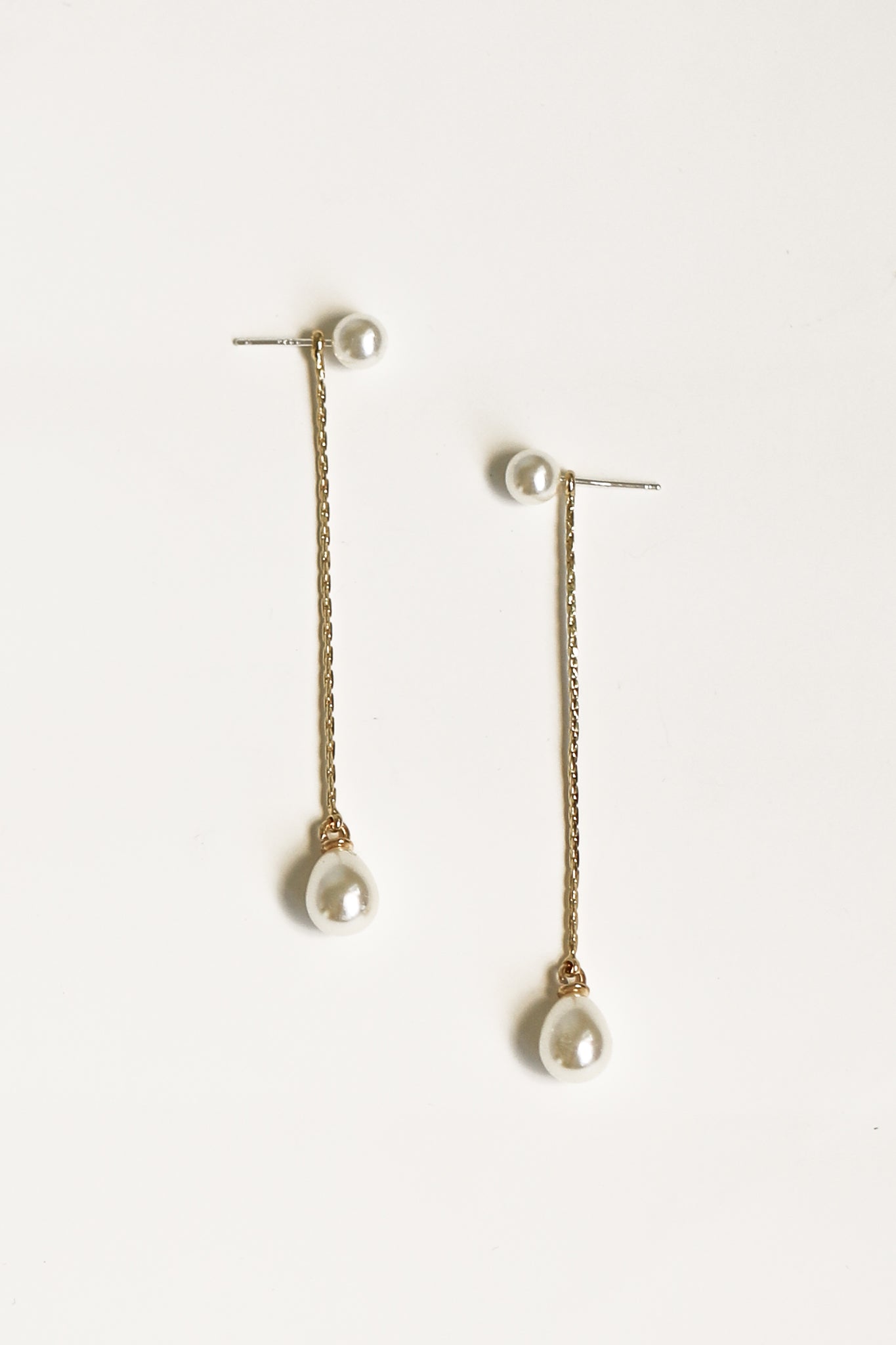 2:1 Pearl Strand Earrings