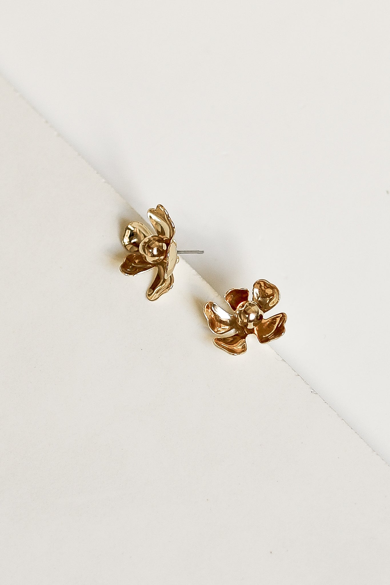 Floral 2:1 Abstract Stud Earrings