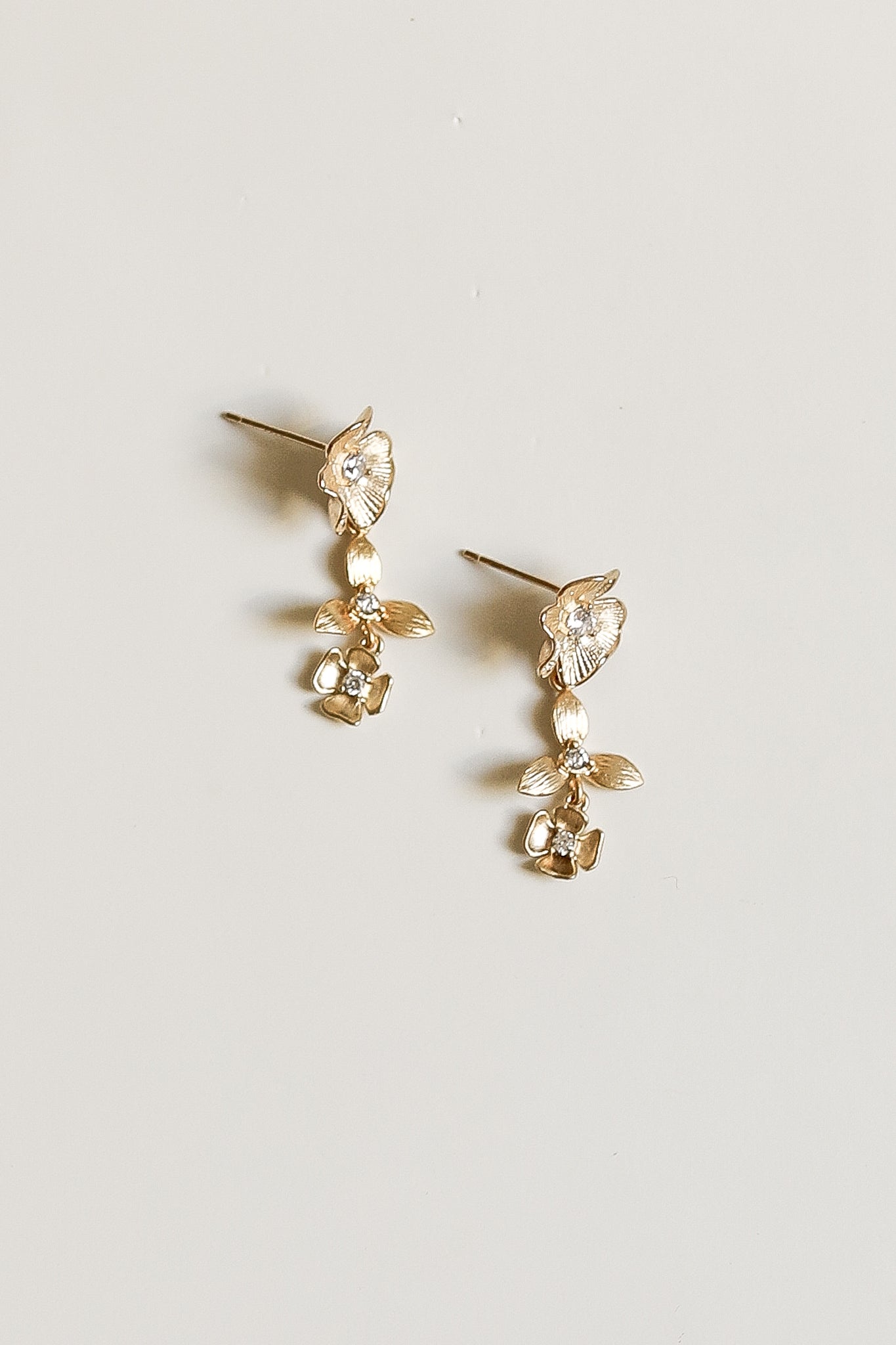 Floral Micro Drop Earrings