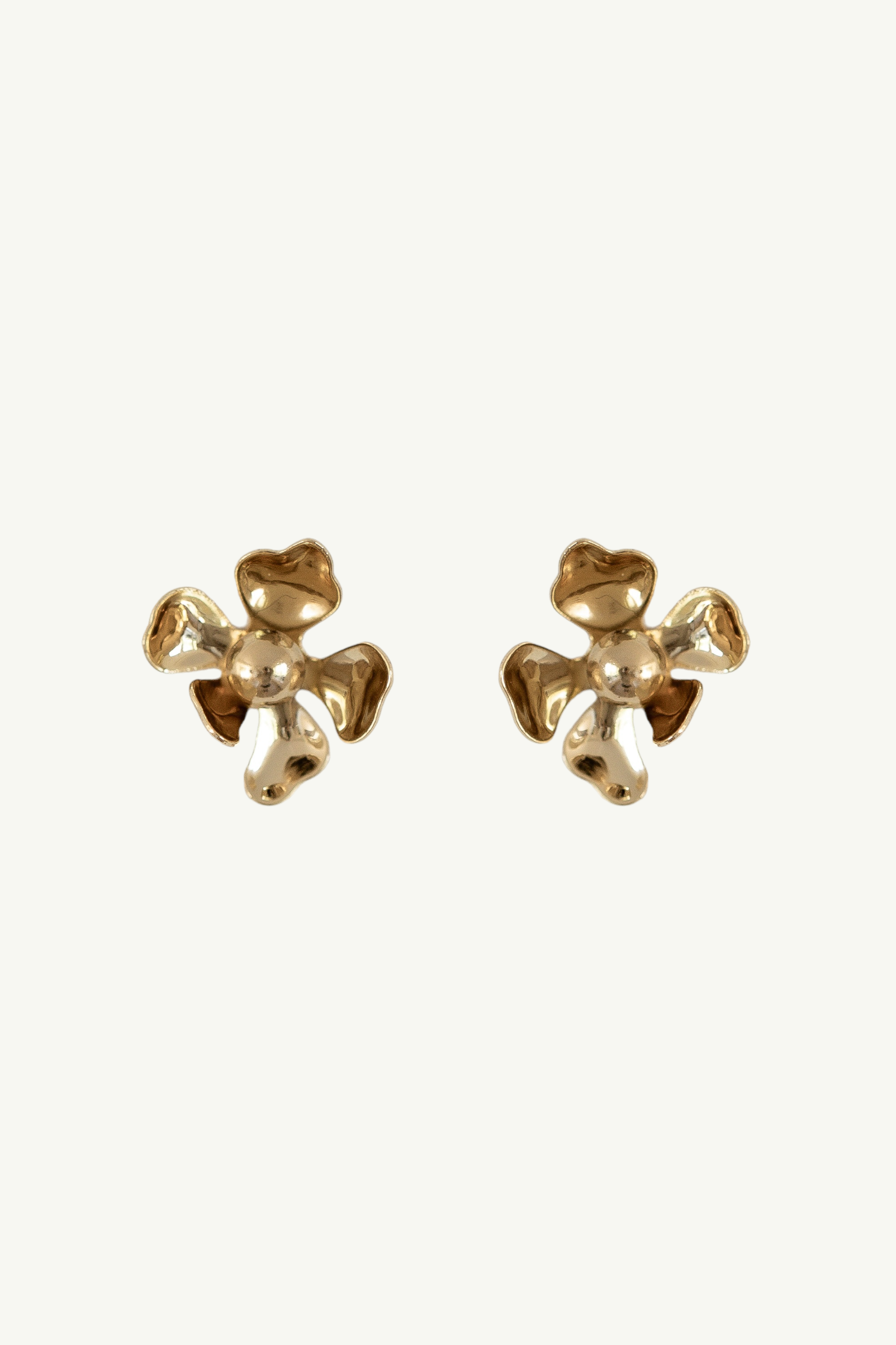 Floral 2:1 Abstract Stud Earrings