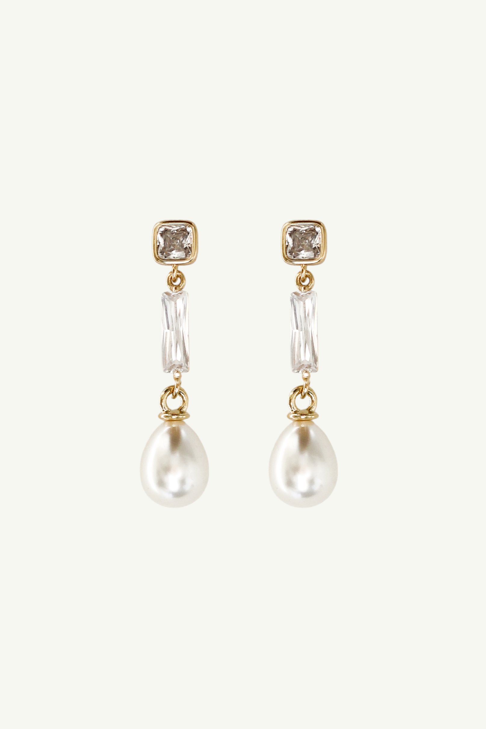 Bezel Deco Pearl Drops