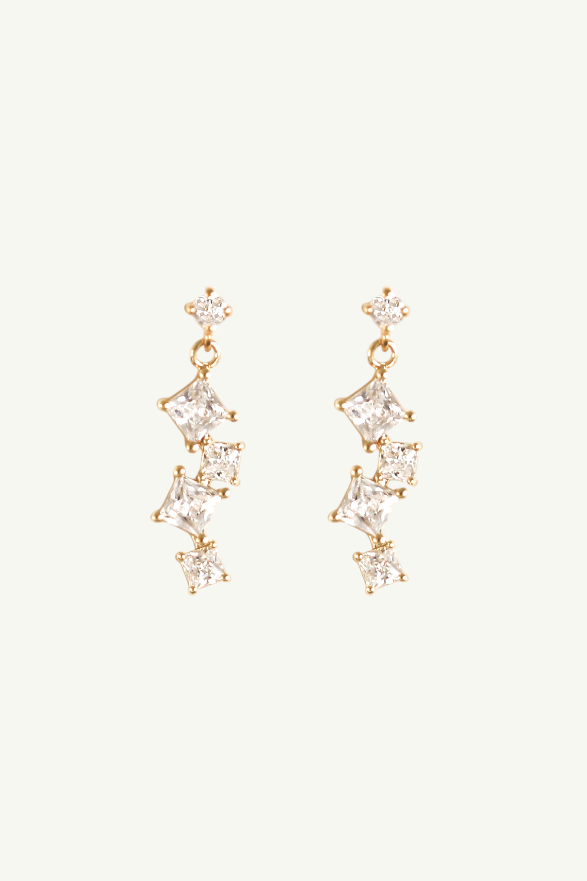 Celestial Crystal Drop Earrings