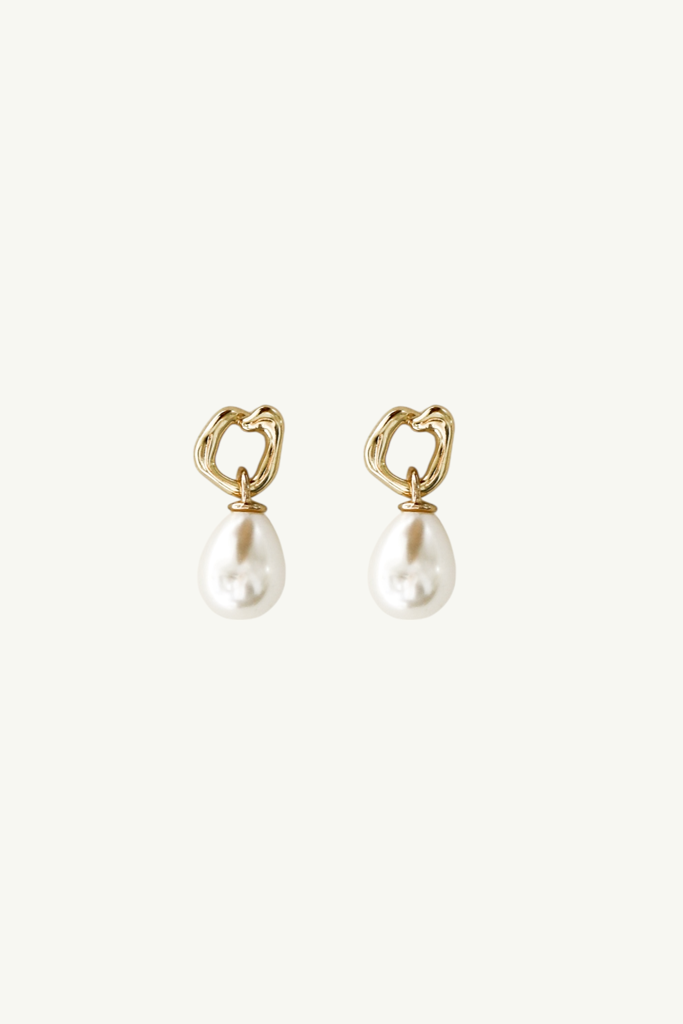 Gilded Micro Pearl Drops