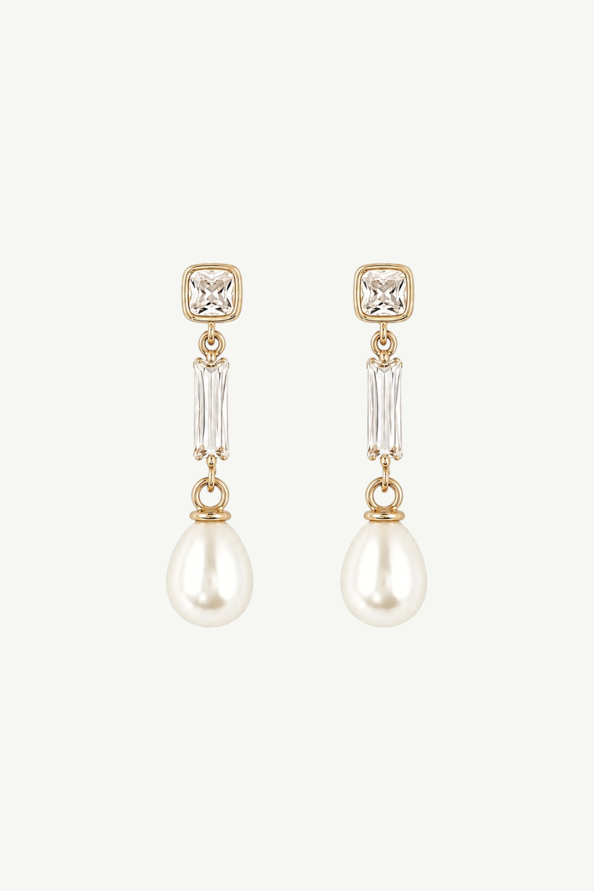 Bezel Deco Pearl Drops