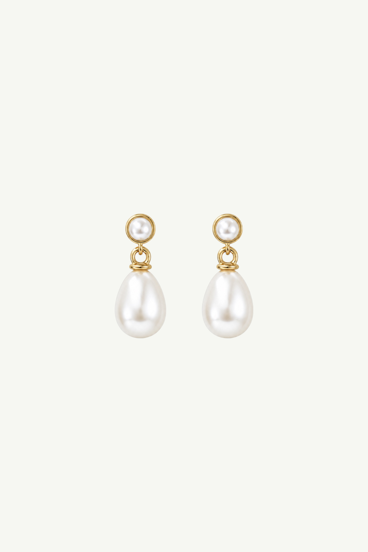 Pearl Micro Drop Earrings