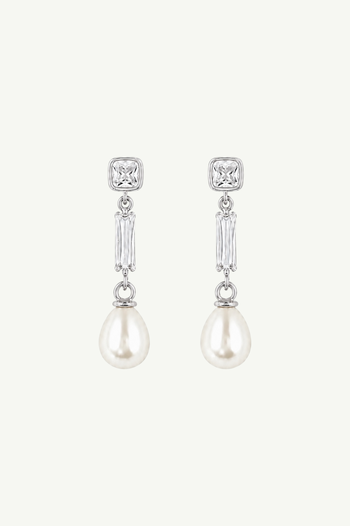 Bezel Deco Pearl Drops